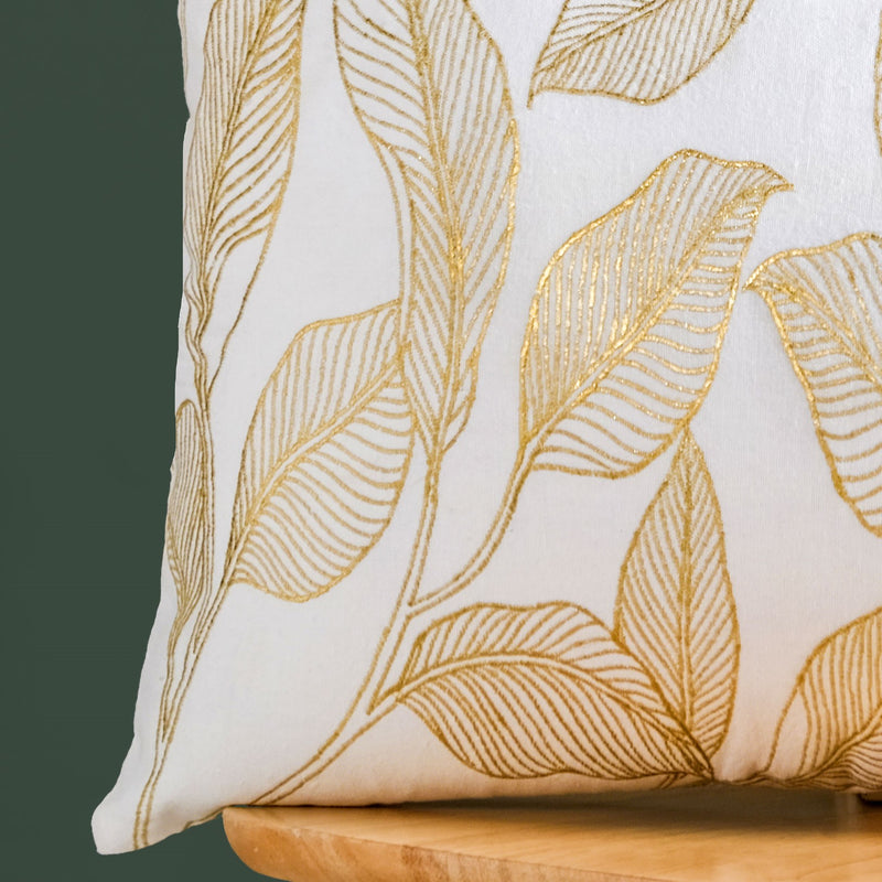 Gilded Grove Cotton Cushion Cover 50x36cm