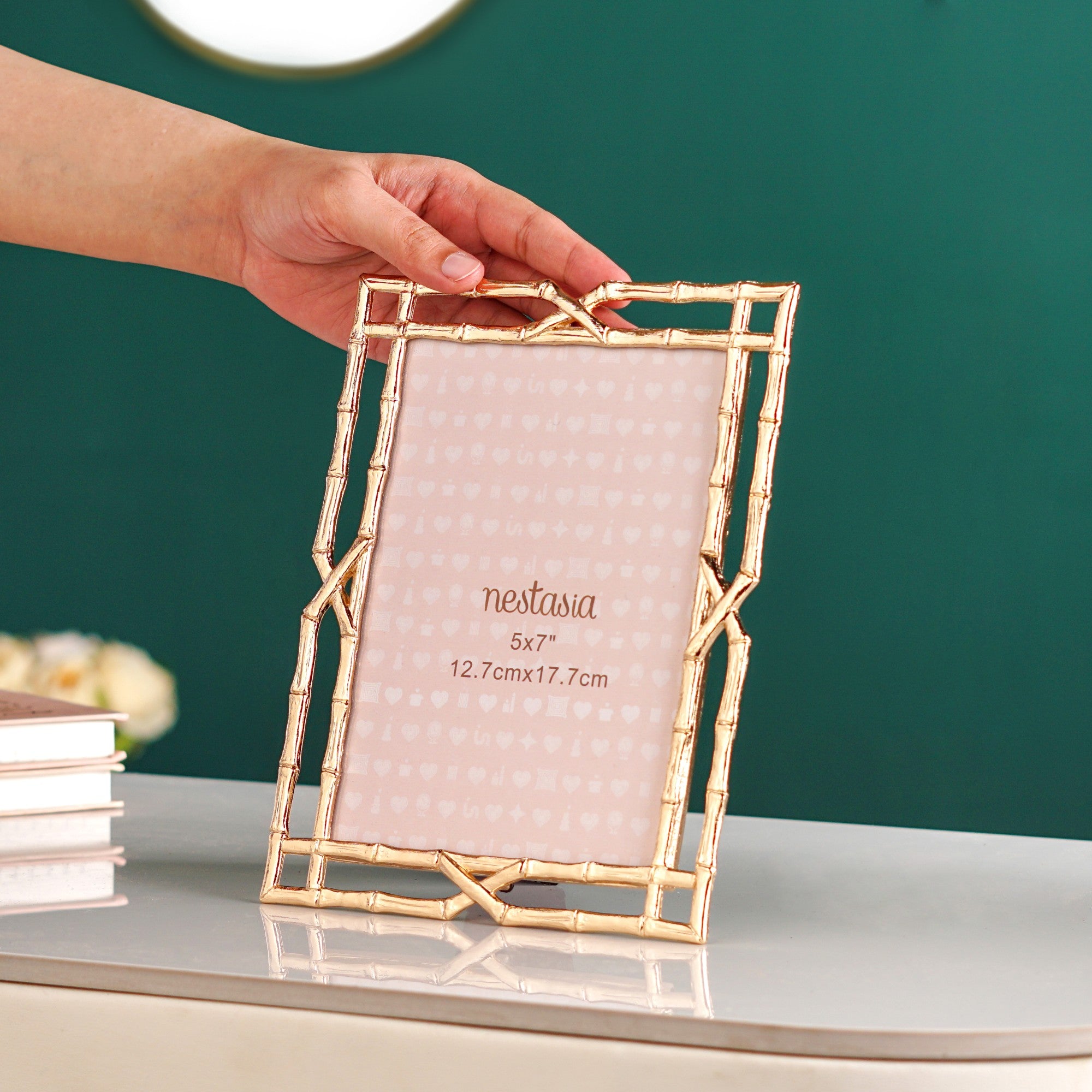 Large Gilded Picture Frame 13x18cm Online - Premium Photo Frame | Nestasia