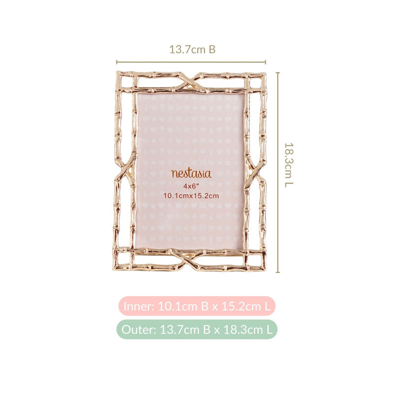 Gilded Twigwork Picture Frame Small 4x6"