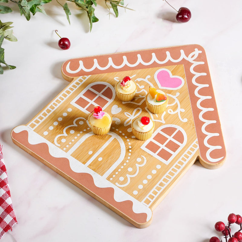 Ginger Bread House Serving Tray