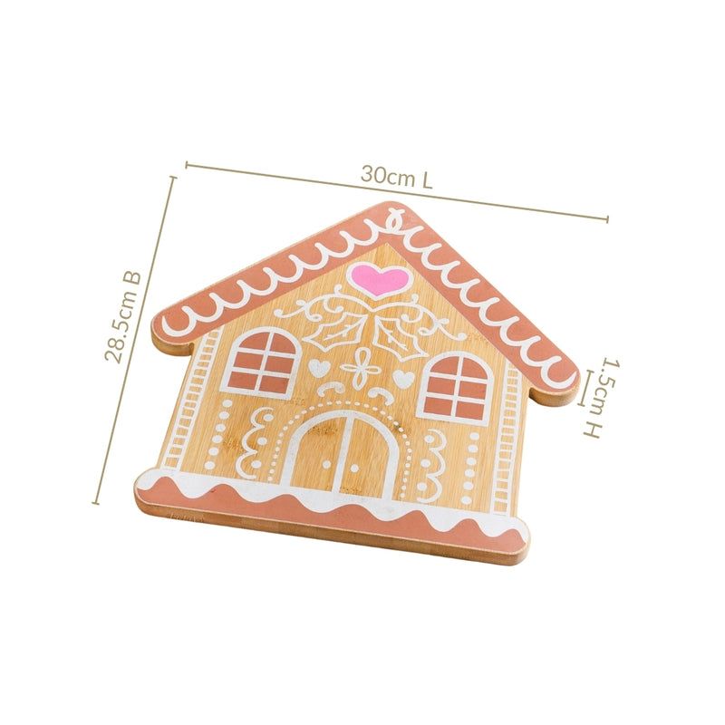 Ginger Bread House Serving Tray
