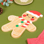 Gingerbread Man Serving Platter 30x22cm