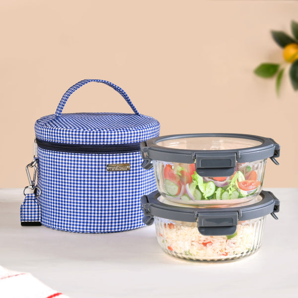 Gingham Daily Insulated Lunch Bag
