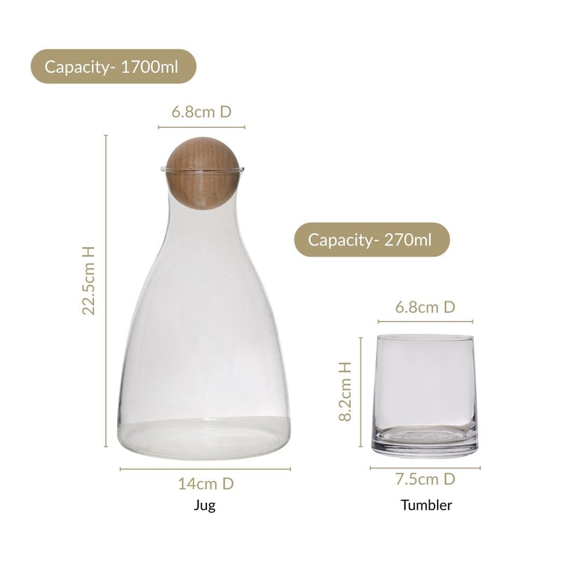 Glass Decanter Set