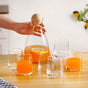 Glass Decanter With Glasses Set Of 7
