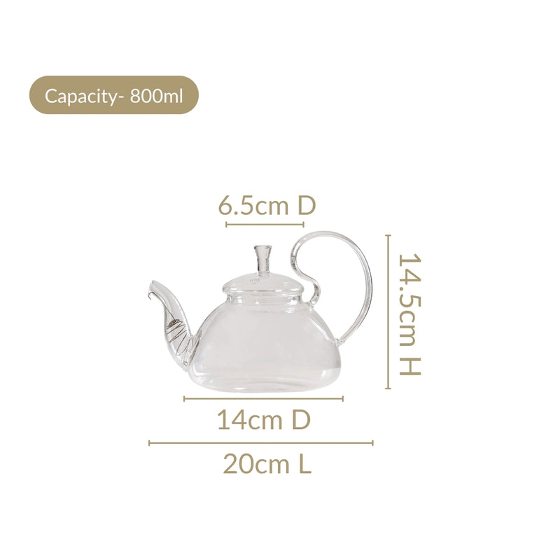 Glass Tea Kettle 800ml