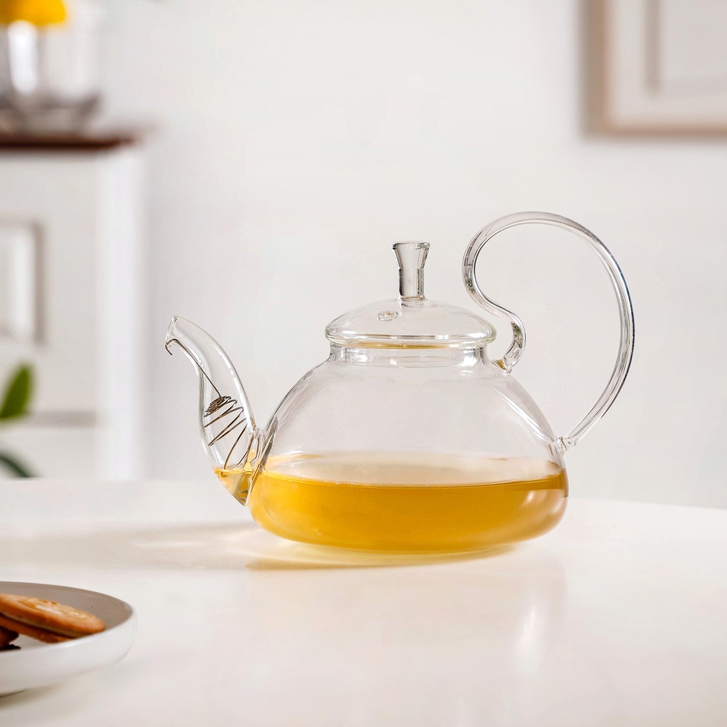 Vintage Glass Tea Pot 800ml