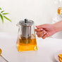 Glass Teapot With Strainer 850ml