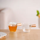 Glass Flavouring Saucer Set Of 2 120ml