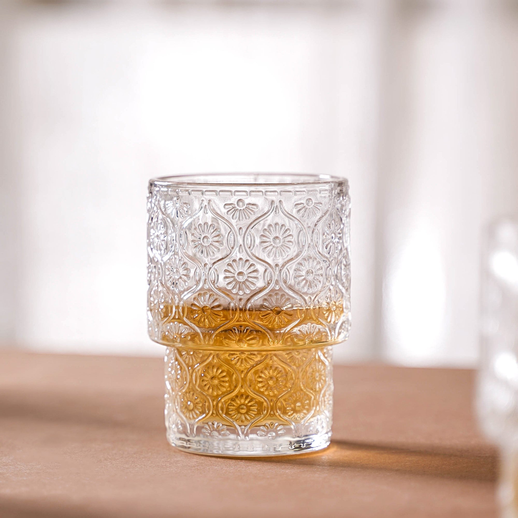 Floral drinking glasses new arrivals