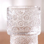 Set of 6 Floral Drinking Glass Tumblers