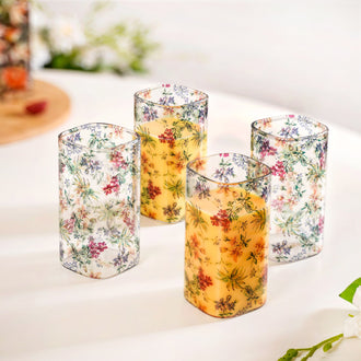 Springtime Borosilicate Cocktail Glassware Set Of 4 340ml