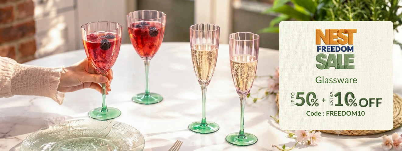 Glassware banner