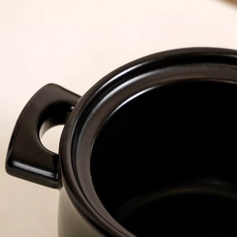 Glazed Chinese Style Cooking Pot 1400ml