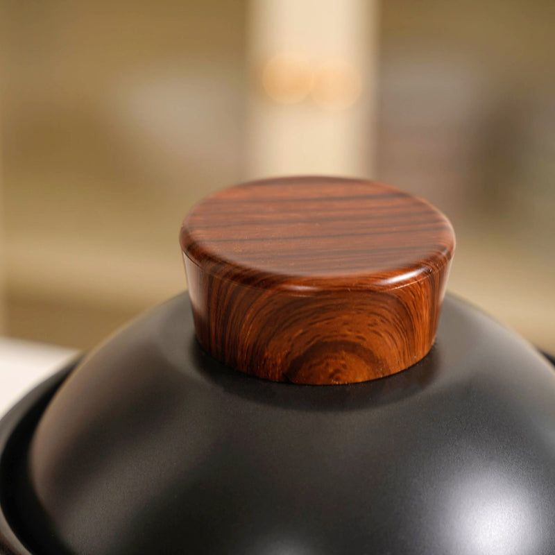 Glazed Chinese Style Cooking Pot 1400ml