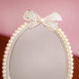 Glittery Bow Mirror Large 5x7