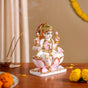 Goddess Laxmi On Lotus Idol 17x12cm