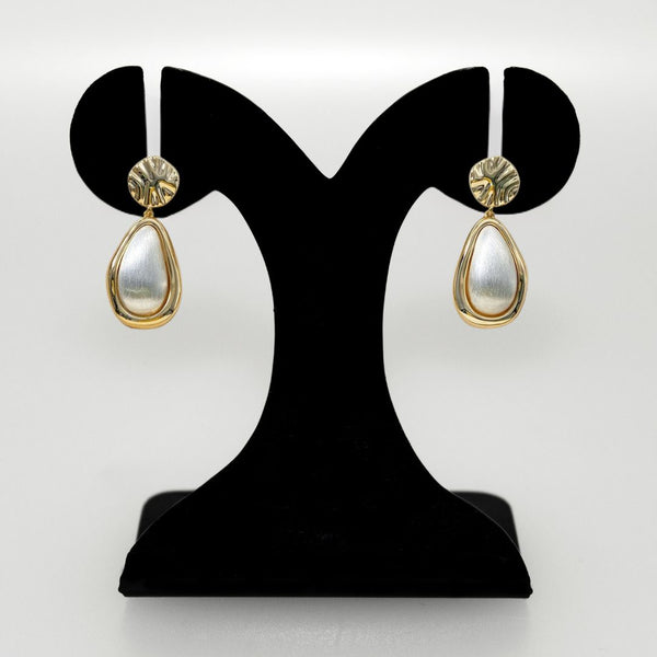 Gold Drizzle Drops Dangler Earrings