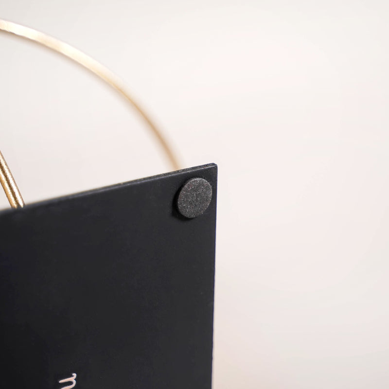 Gold Elephant Globe Accent