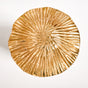 Gold Mushrooms Wooden Decor Showpieces