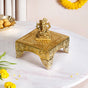 Gold Puja Chowki