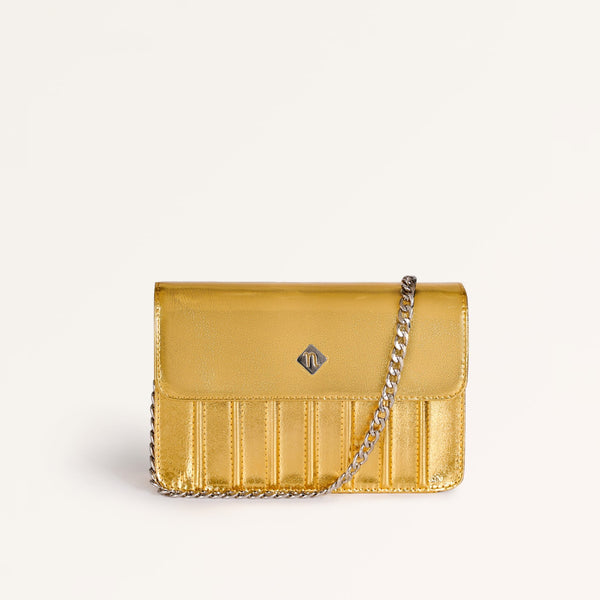 Gold Sheen Shoulder Bag