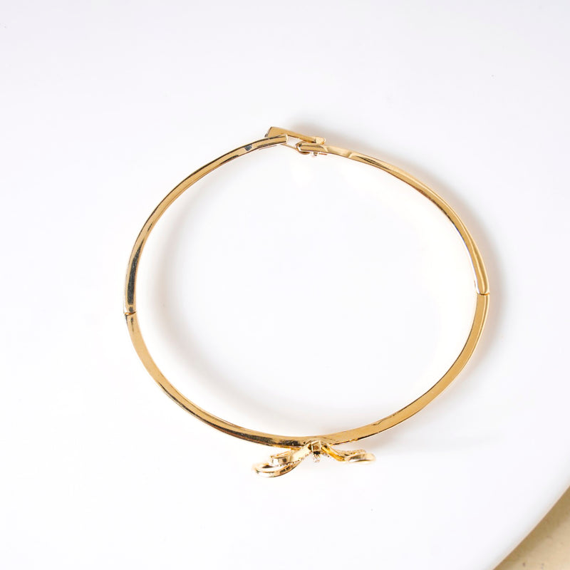Gold Shine Knot Bracelet