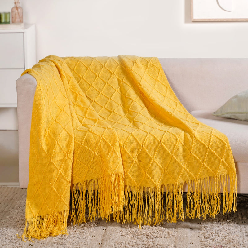 Golden Hour Couch Throw