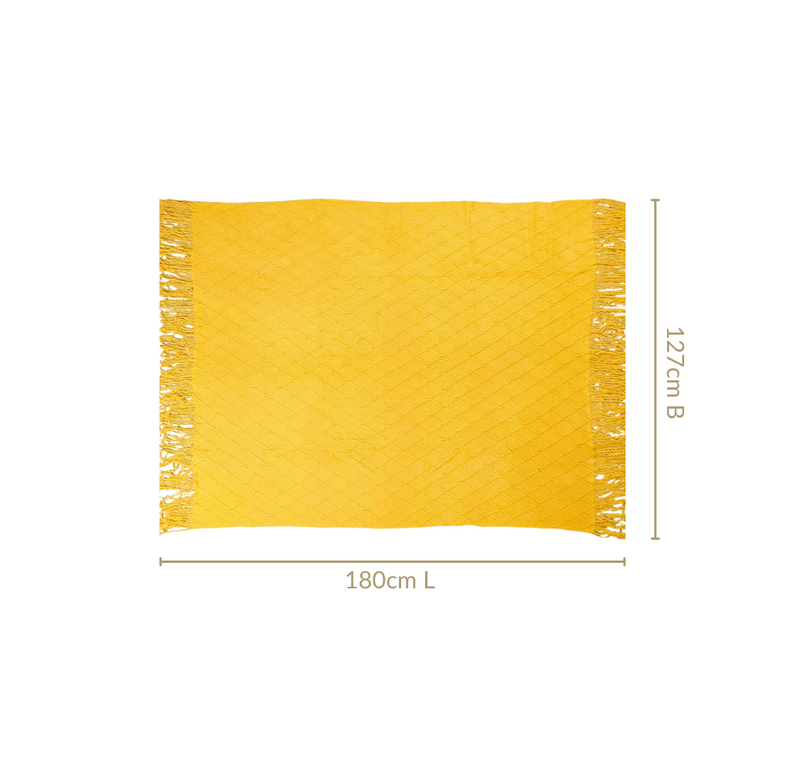 Golden Hour Couch Throw