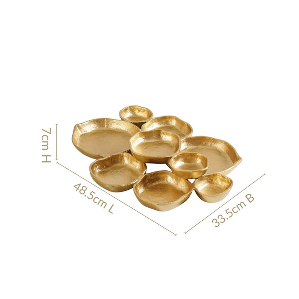 Golden Cluster Tray Large