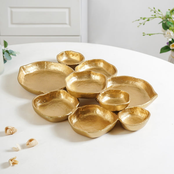 Golden Cluster Tray Large