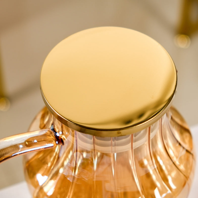 Golden Pear Borosilicate Glass Jug 1550ml
