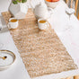 Laser Cut Style Table Runner Gold