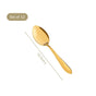 Gold PVD Coated Spoon Set Of 12