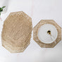 Golden Table Mat Set Of 6