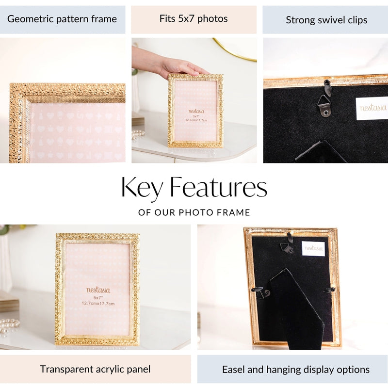 Golden Moments Picture Frame Medium 5x7"