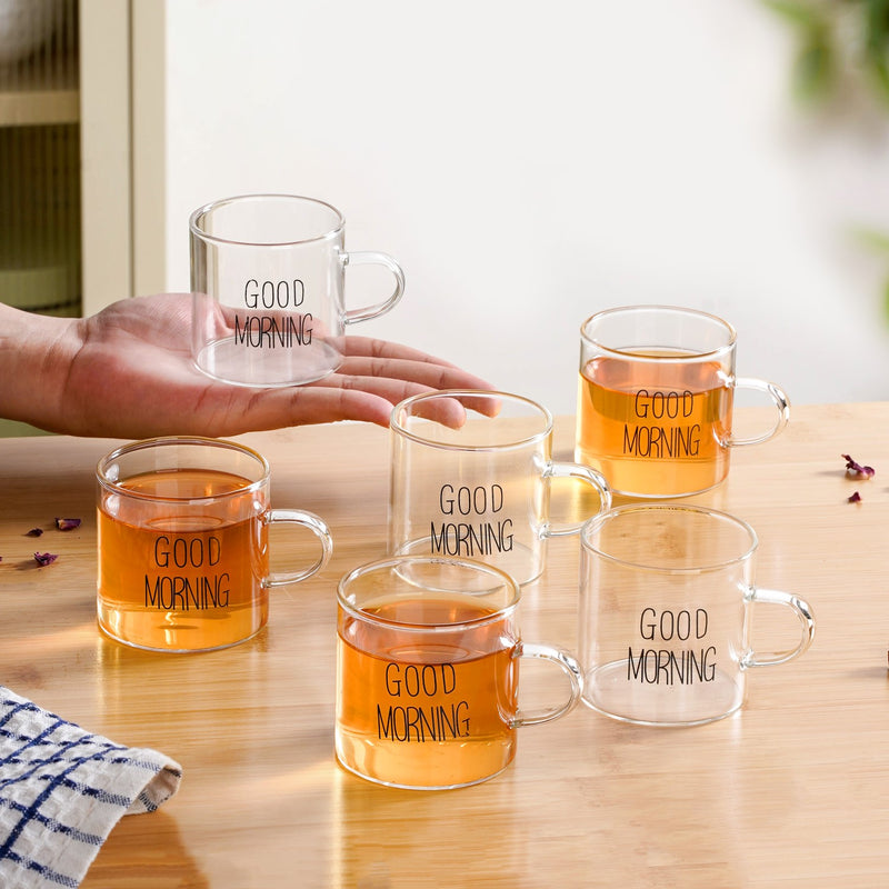 Good Morning Cup Set Of 6 130ml