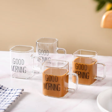 Good Morning Tea Cup Set Of 4 250ml