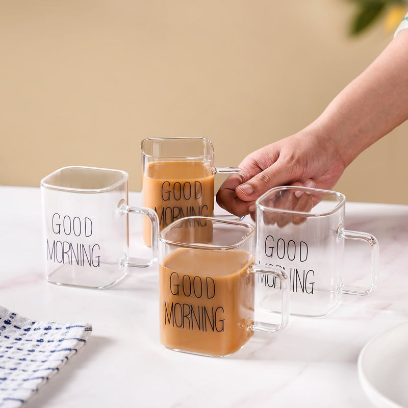 Good Morning Tea Cup Set Of 4 250ml