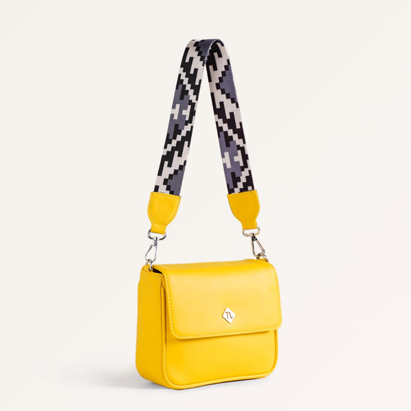 Brio Bold Bright Shoulder Bag Yellow