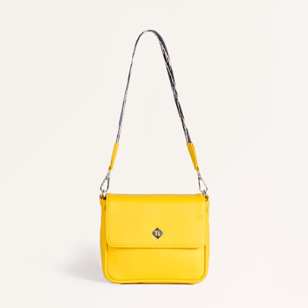 Brio Bold Bright Shoulder Bag Yellow