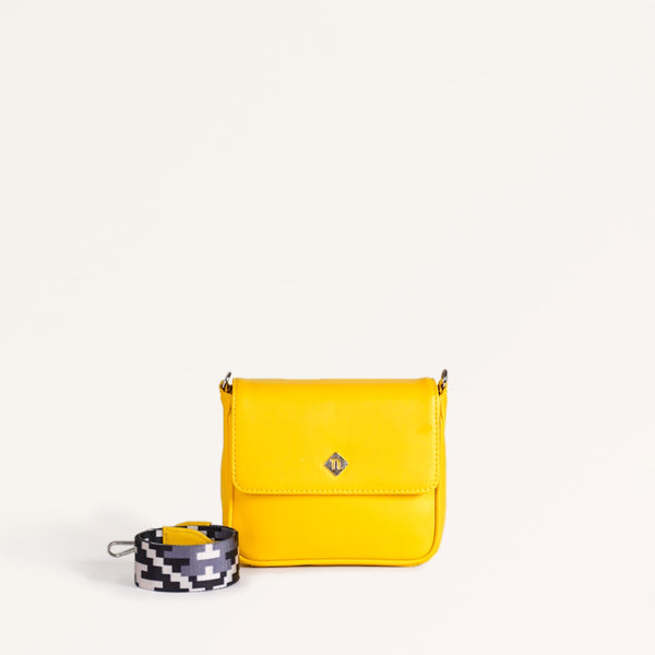 Brio Bold Bright Shoulder Bag Yellow