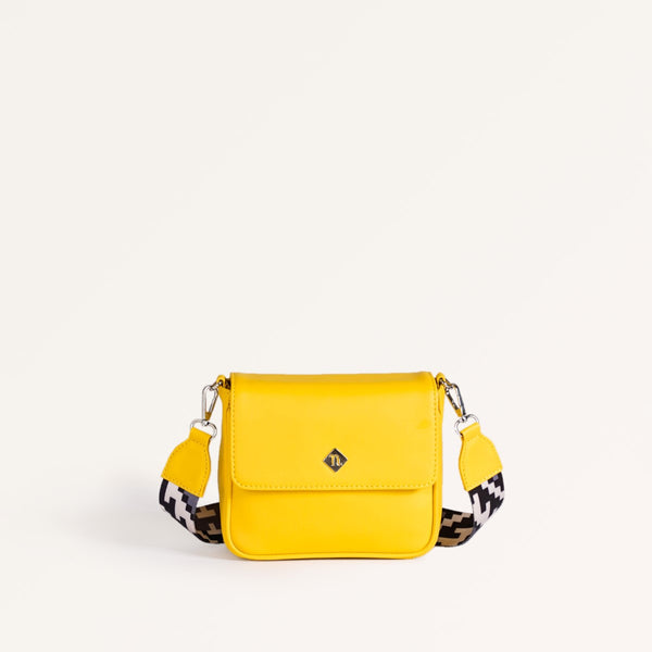 Brio Bold Bright Shoulder Bag Yellow