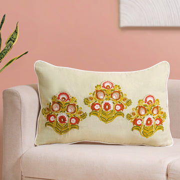 Graceful Greens Cushion Cover