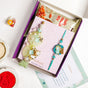 Graceful Green Rakhi Lumba Gift Set