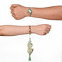 Graceful Green Rakhi Lumba Gift Set