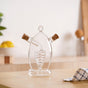 2 in 1 Grape Cluster Glass Dispenser Bottle