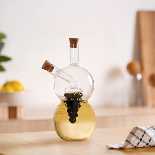 Grape Sculpture Glass Oil Dispenser