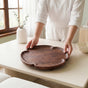 Nero Floral Carved Platter 30x30cm