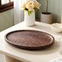 Mango Wood Carved Nero Platter Oval 25x14cm